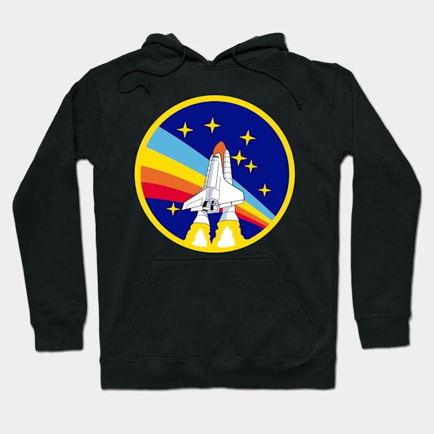 Up the sky Hoodie by Space heights